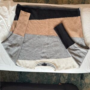 H by Halston Multitone Crew Neck Sweater